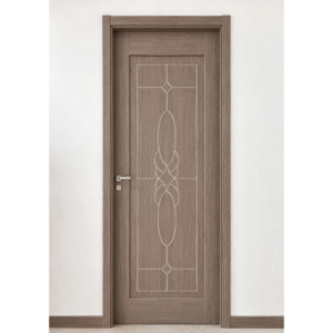 Decorative light finish WPC Door –