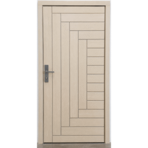Light cream WPC door