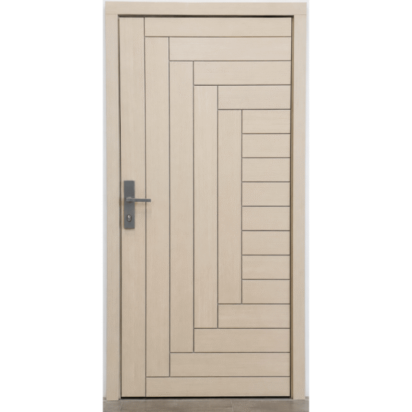 Light cream WPC door