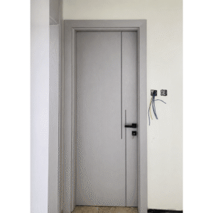 Light grey WPC door
