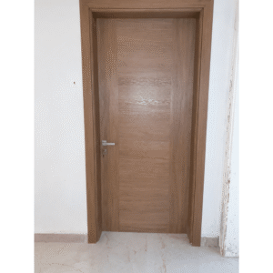 Light wood color WPC door –