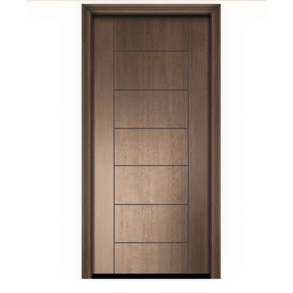 Modern waterproof WPC door