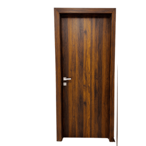 Modern wood color WPC door Modern wood color WPC door
