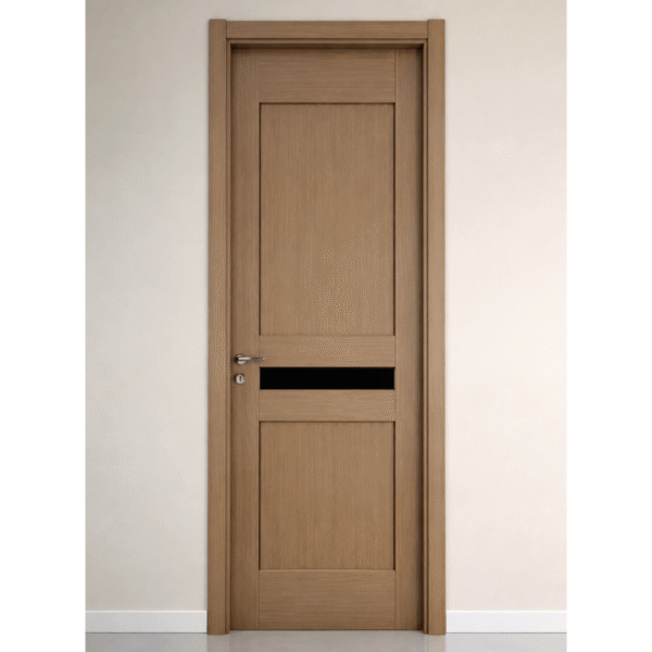 Modern wood finish WPC Door