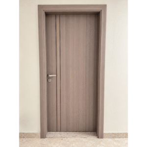 Premium WPC door – light color wit