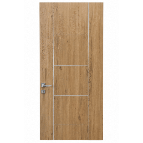 Premium wood finish WPC door