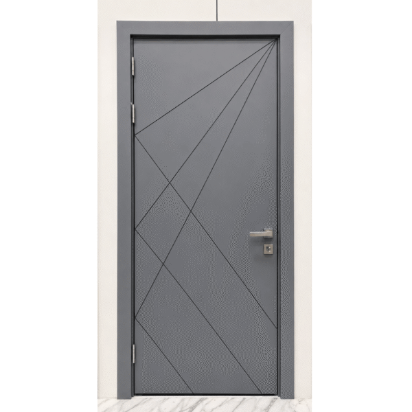 Stylish grey WPC door Stylish grey WPC door