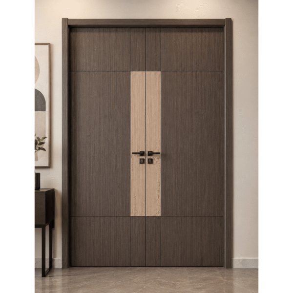 waterproof WPC double door waterproof WPC double door