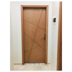 wood color standard size WPC door