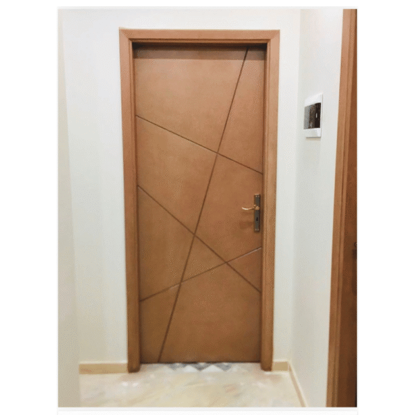wood color standard size WPC door