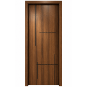 Dark Wood Color WPC Door  