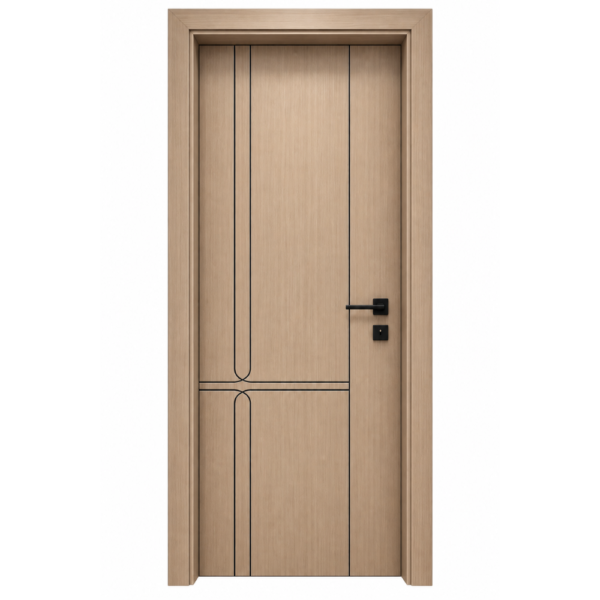 Elegant Light Color WPC Door
