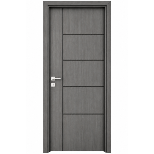 Grey WPC Door Grey WPC Door